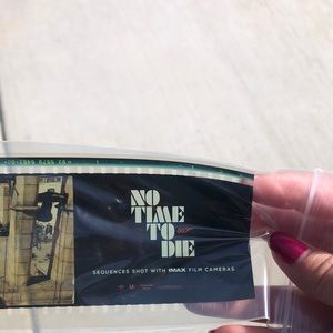 A film strip from the 007 movie “No Time To Die.”